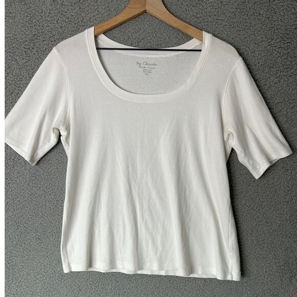 Bundle Lot CHICO'S T Shirts Womens Large 2 Pattern Paisley Multicolor Boho Top - Picture 3 of 10